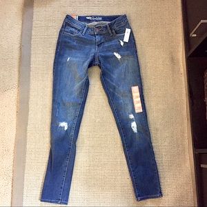NWT OLD NAVY ROCKSTAR BOHO DISTRESSED JEANS 6